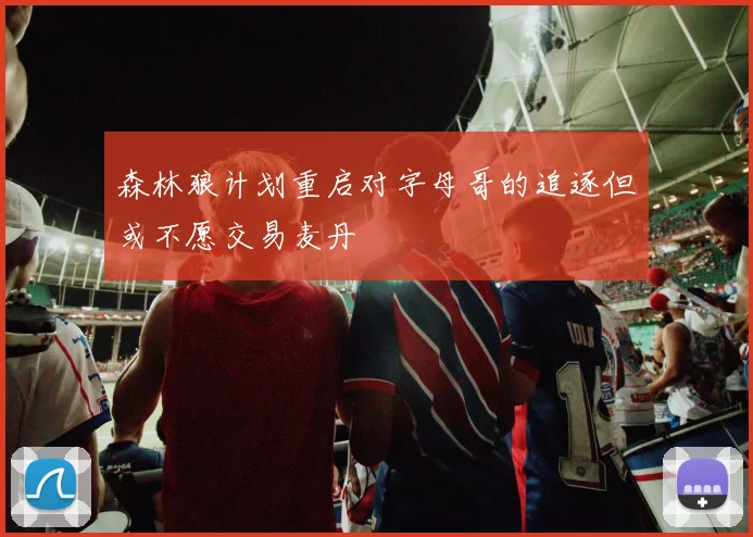 森林狼计划重启对字母哥的追逐但或不愿交易麦丹