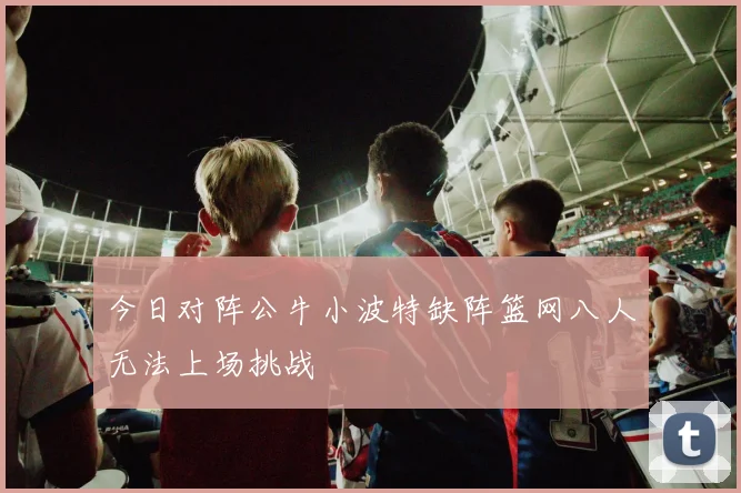 今日对阵公牛小波特缺阵篮网八人无法上场挑战